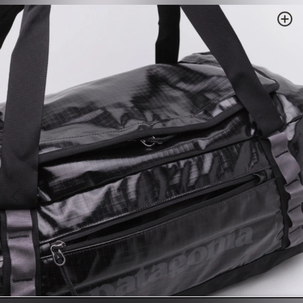 Patagonia Black Hole Duffel Backpack 60L - 49340 Rare Shiny Ripstop Travel Bag - Picture 5 of 17